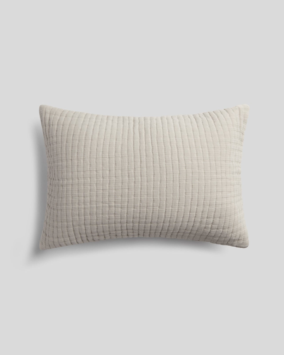 Organic Air Cotton Mini Sham (Bone)