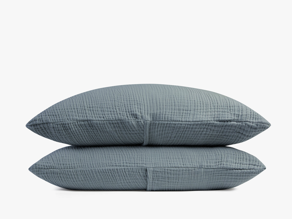Organic Cloud Cotton Sham Set - FINAL SALE (Wave)