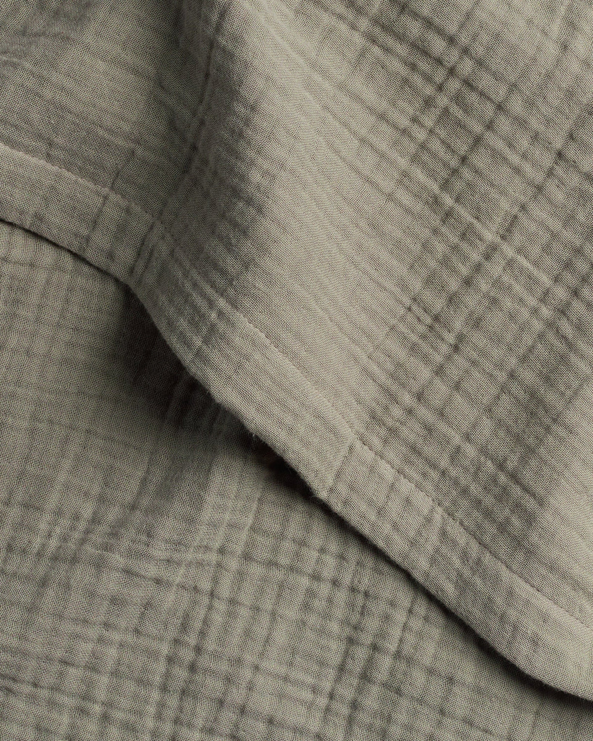Organic Cloud Cotton Duvet Cover - FINAL SALE (Moss)