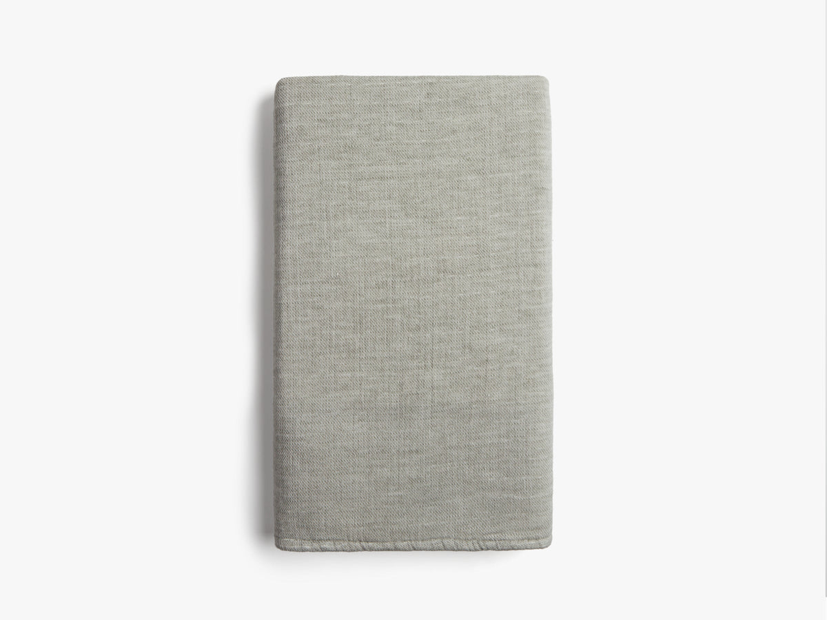 Organic Gauze Terry Towels - FINAL SALE (Moss with Cream)