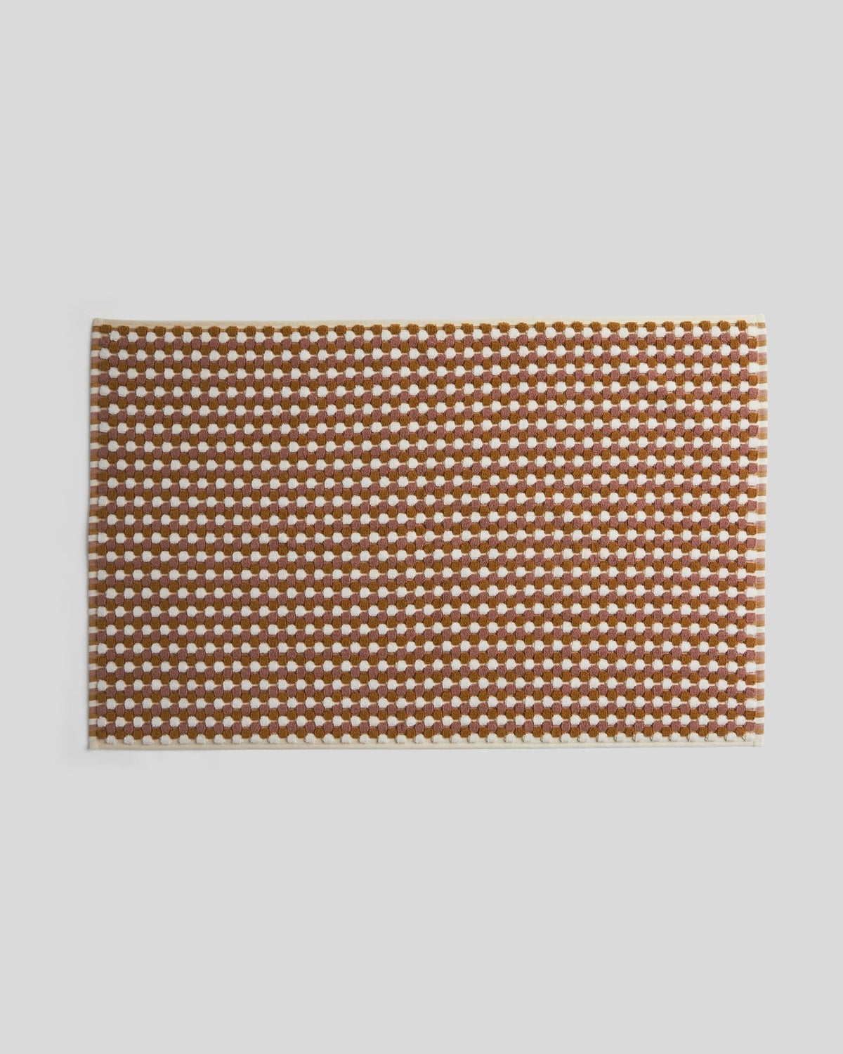 Organic Mosaic Tub Mat (Ochre and Clay)