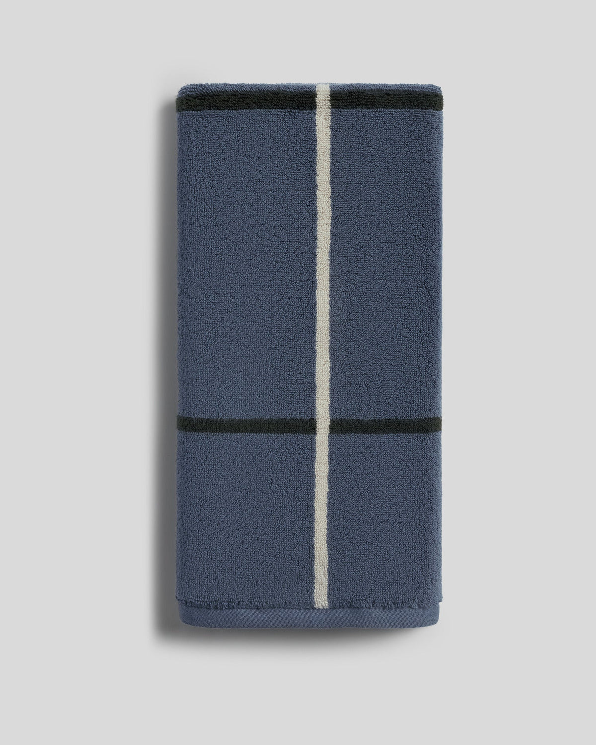 Organic Plush Towels (Dusk Windowpane)