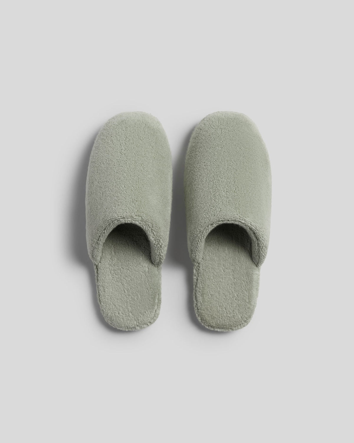 Classic Plush Slippers (Sage)