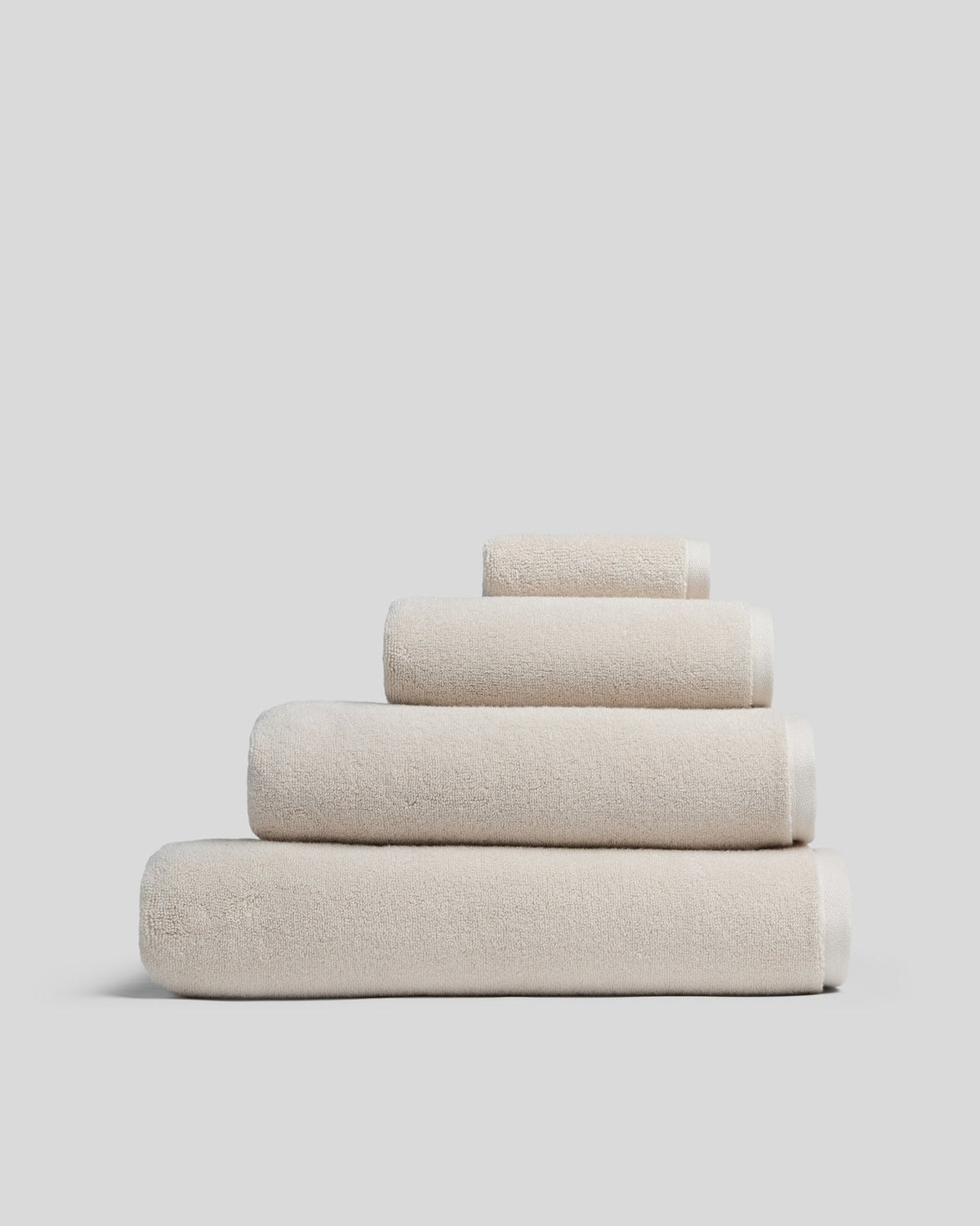 Organic Plush Towels (Bone)