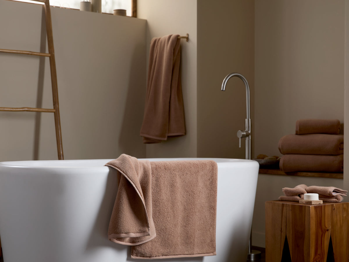 6+6 Organic Plush Bath Bundle - Adobe