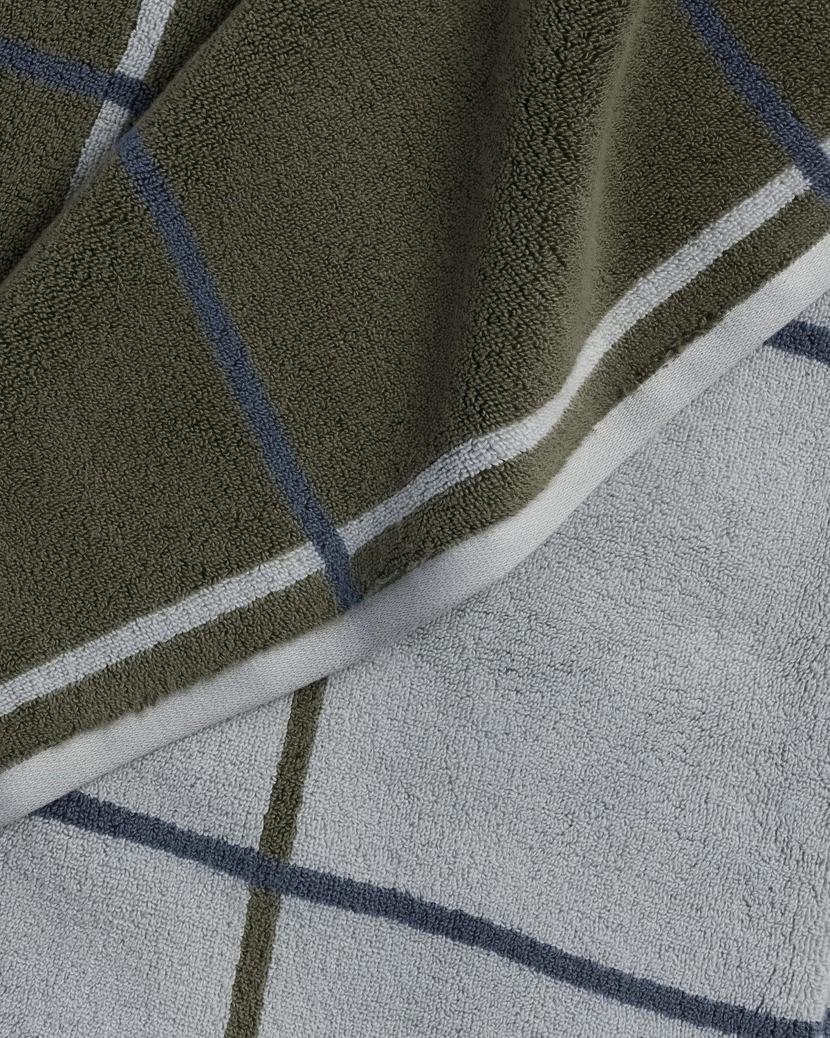 2+2 Organic Plush Bath Bundle - Thyme Windowpane