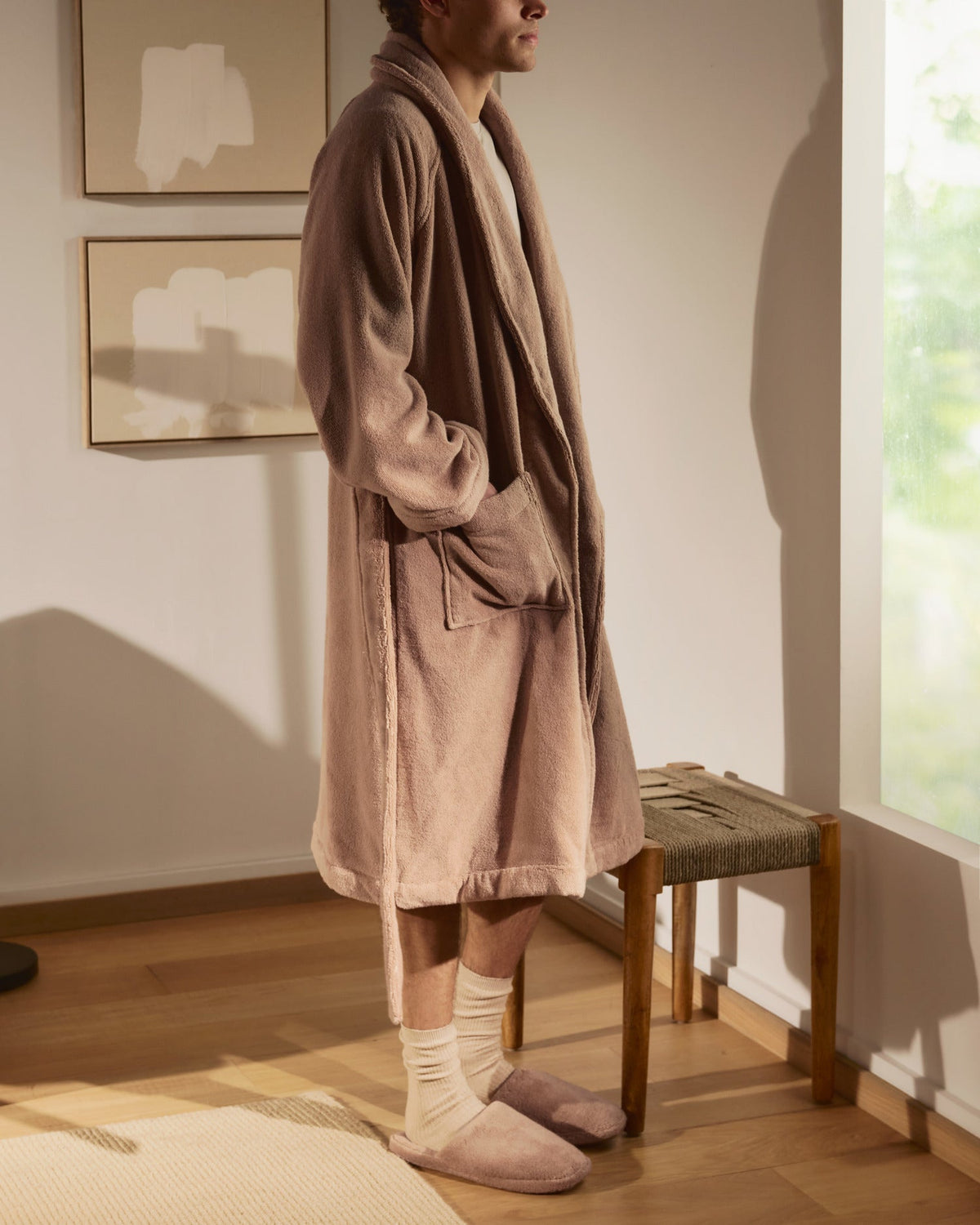 Classic Plush Robe (Adobe)