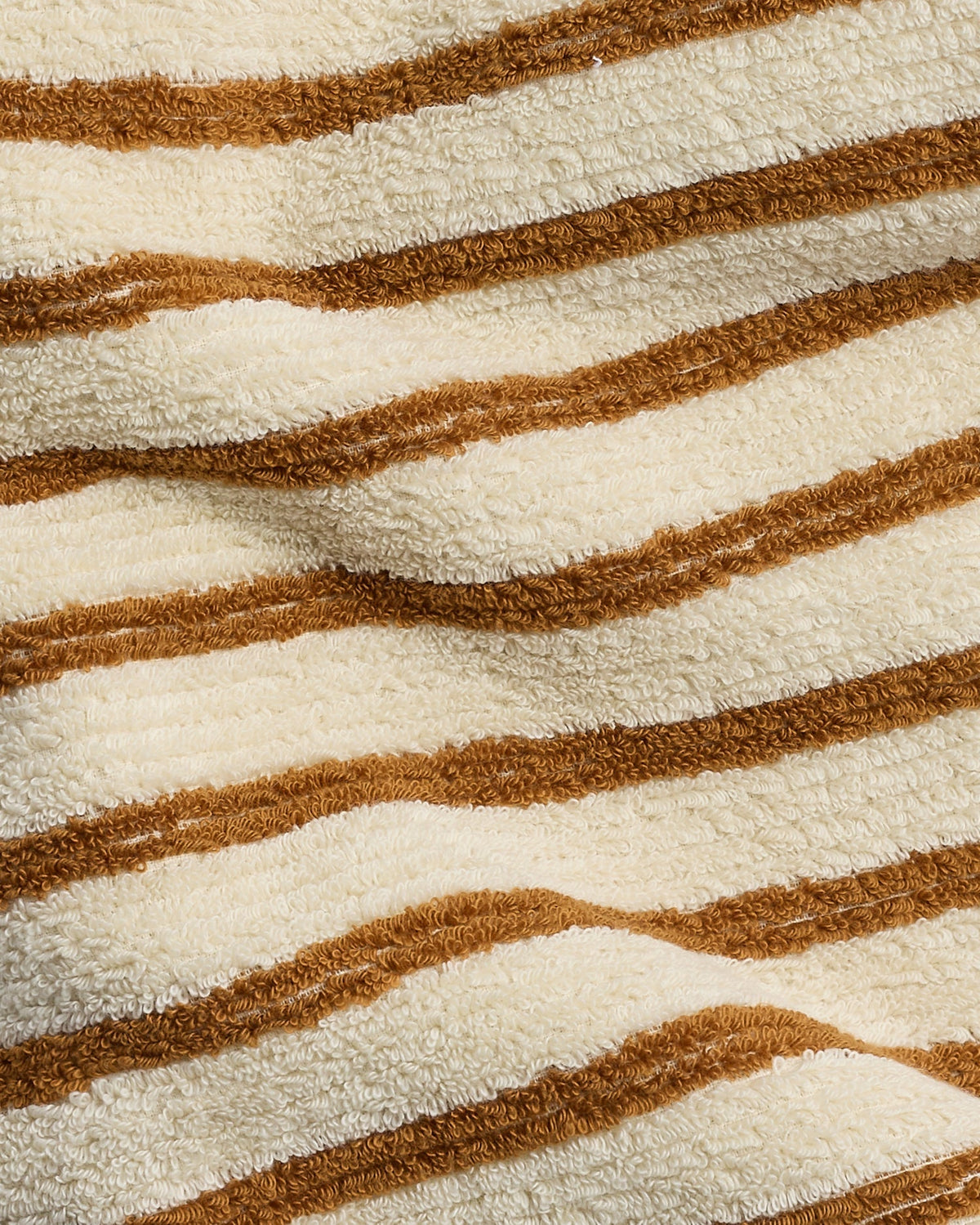 2+2 Organic Resort Stripe Bath Bundle - Butter with Honey