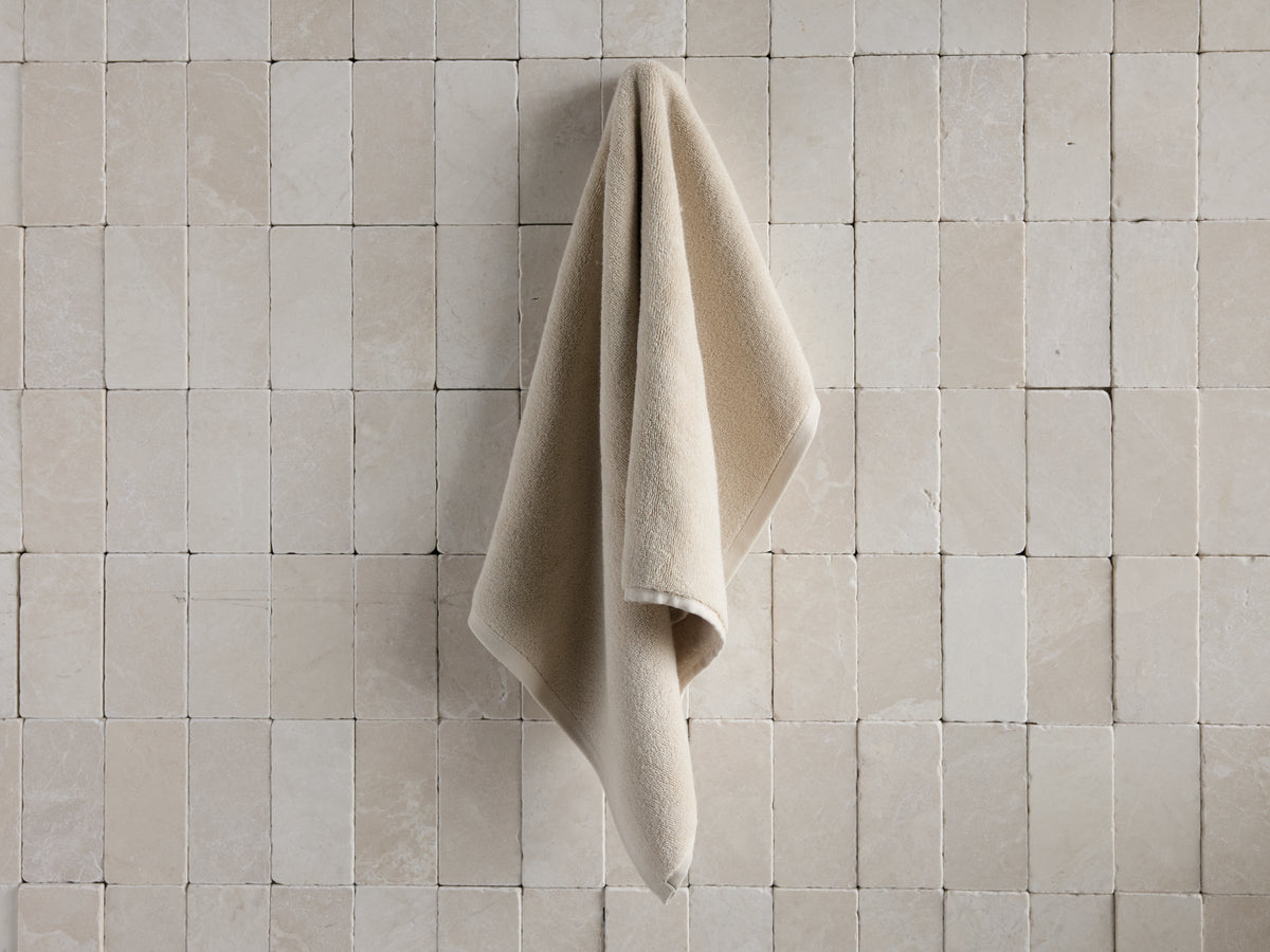6+6 Organic Plush Bath Bundle - Bone