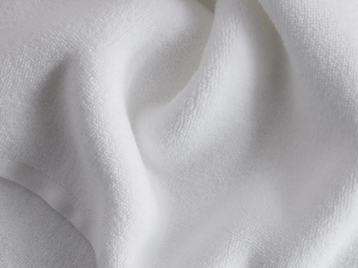 6+6 Organic Plush Bath Bundle - White