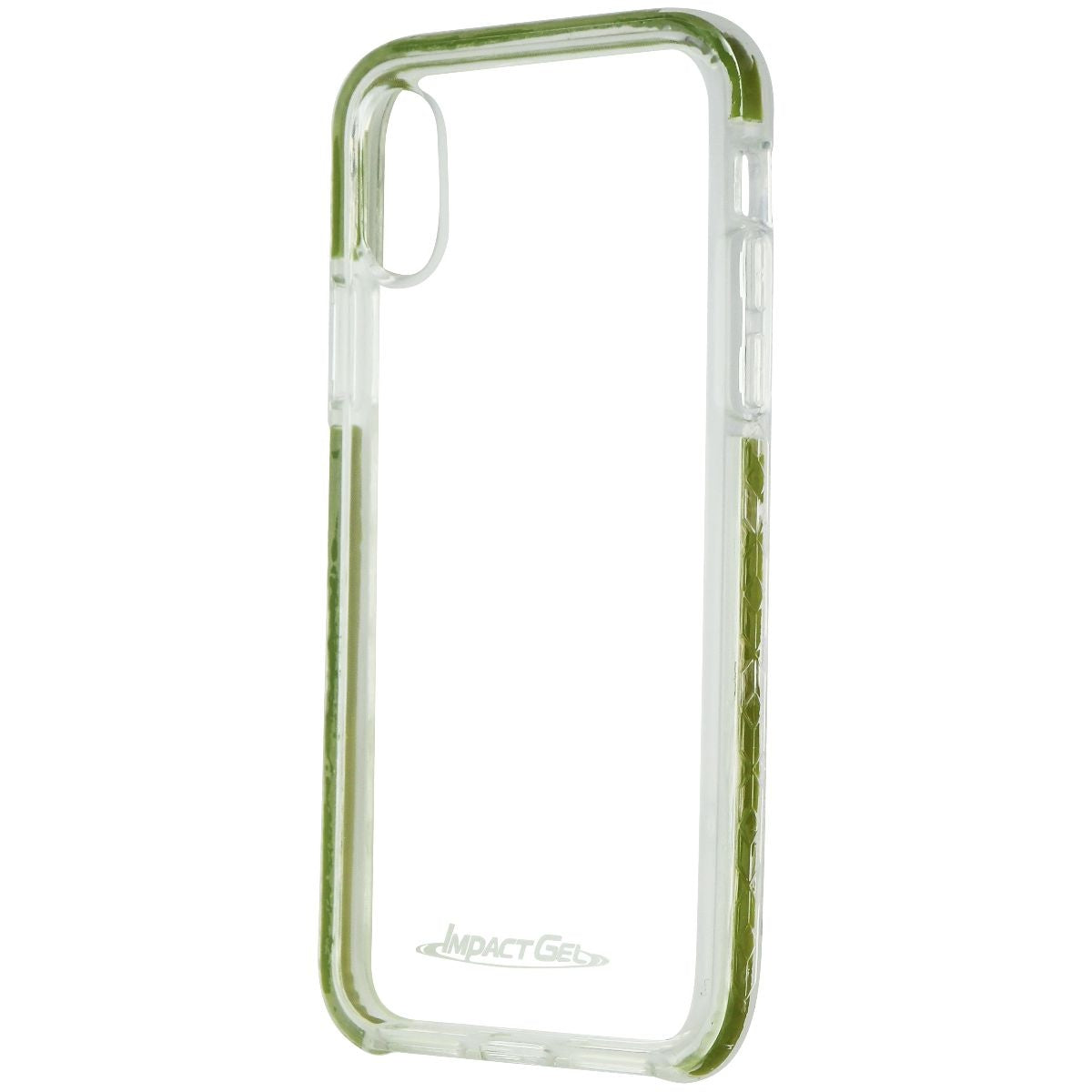 Impact Gel Crusader Lite Series Case for Apple iPhone Xs/X - Green / Clear - New