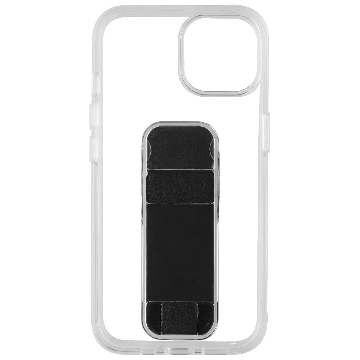 CLCKR Stand & Grip Series Hard Case for Apple iPhone 14 - Clear/Black - New