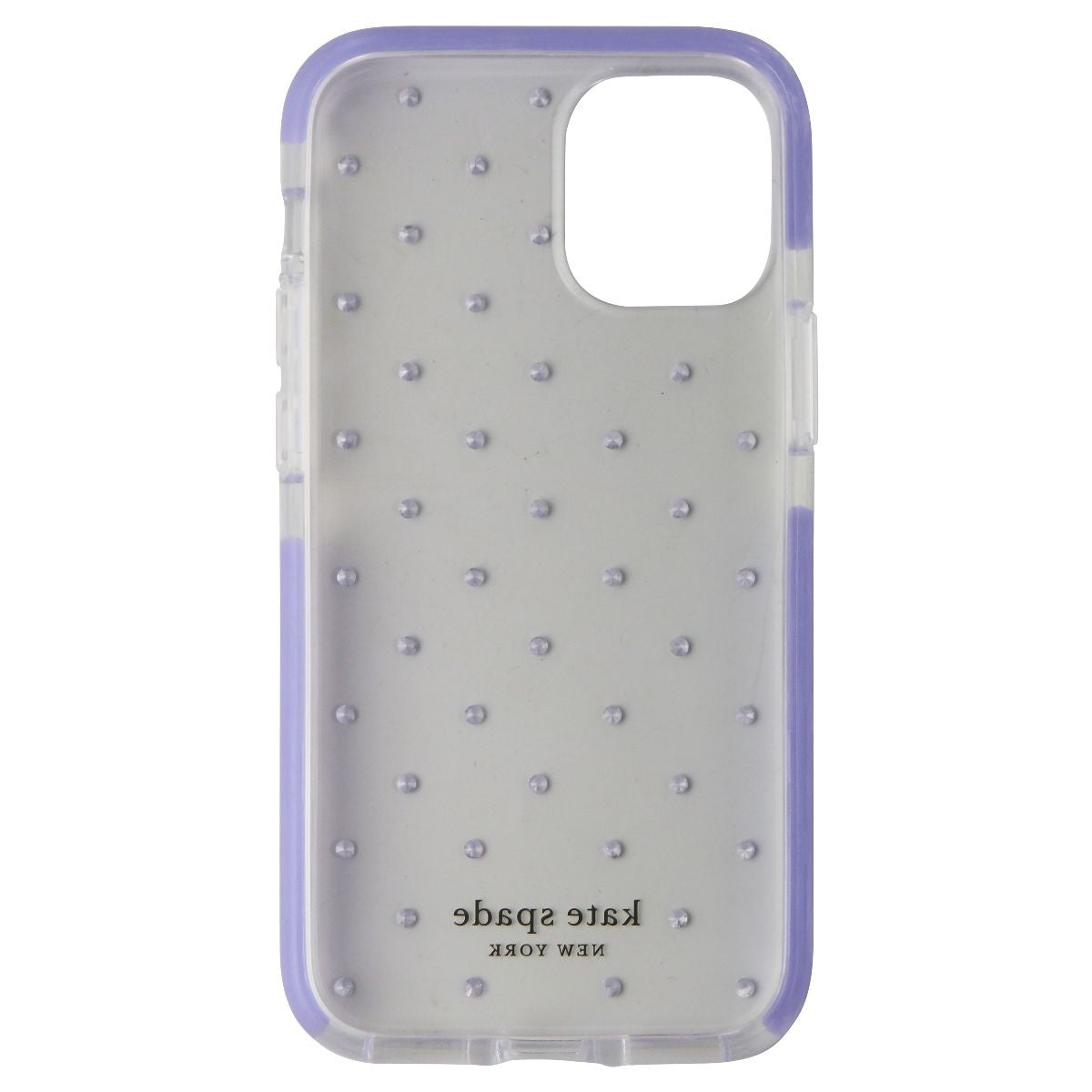 Kate Spade Defensive Hardshell Case for iPhone 12 Mini - Pin Dot Gems / Lilac - New