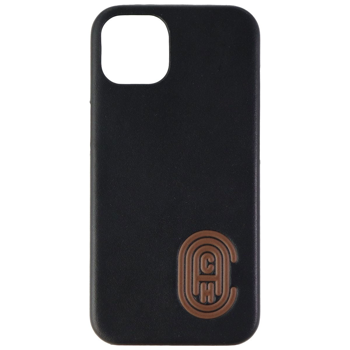 Coach Leather Slim Wrap Case for Apple iPhone 13 / 14 - Black - New