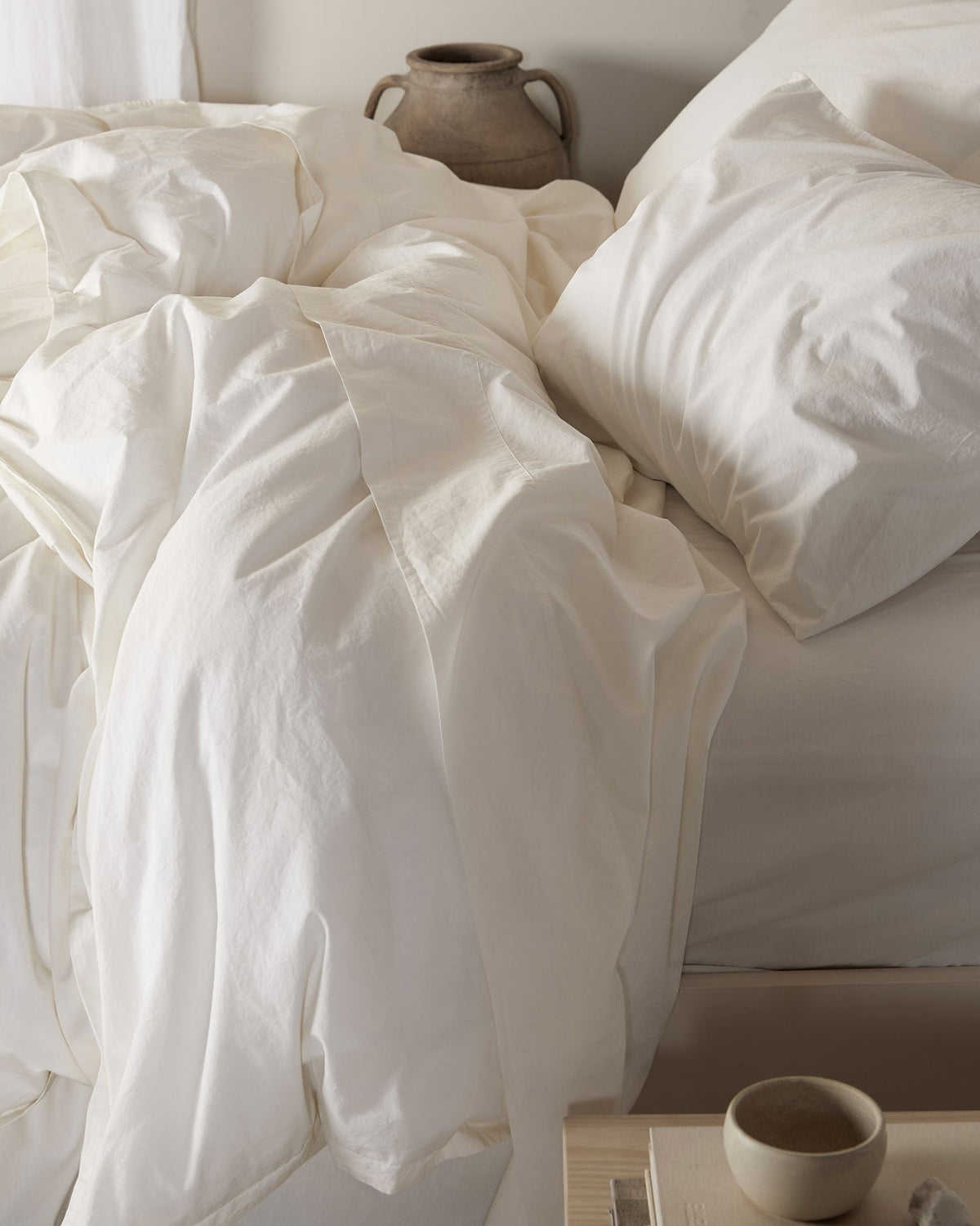 Percale Bundle - Cream K/CK