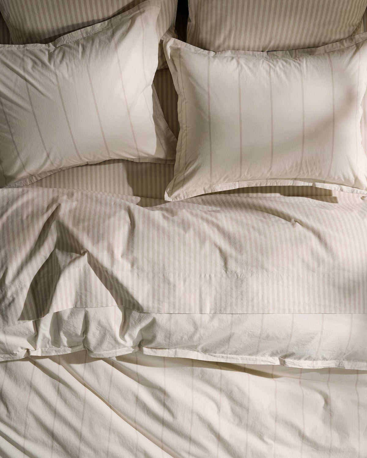 Percale Bundle - Bone Stripe TW/XL