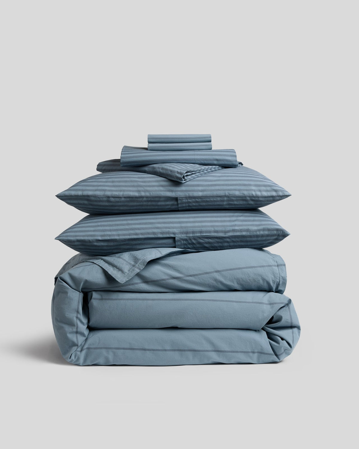 Percale Bundle - Dusk Stripe TW/XL