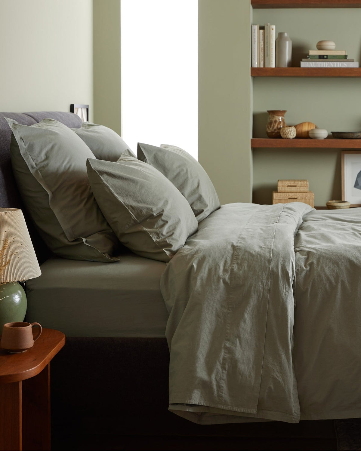 Percale Bundle - Moss K/CK