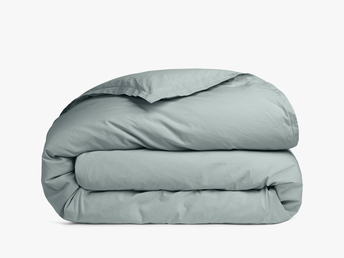 Percale Duvet Cover - FINAL SALE (Spa)