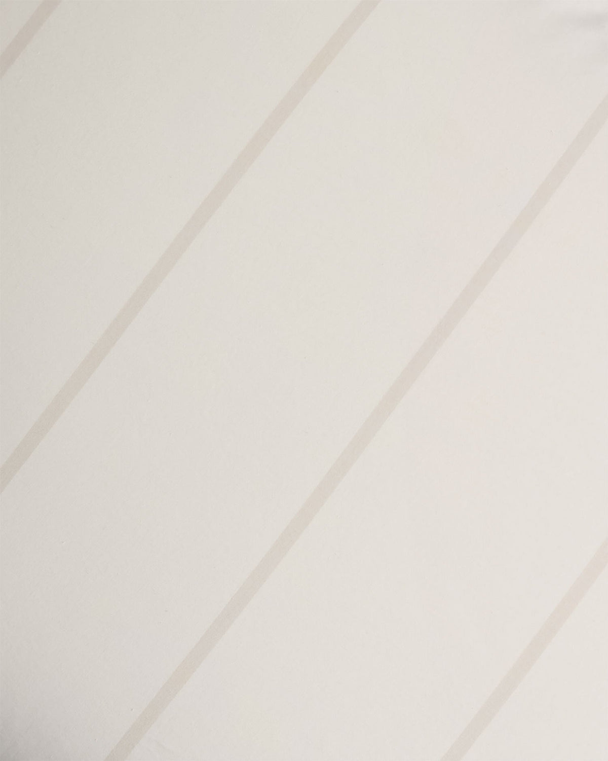 Percale Sham Set (Bone Stripe)