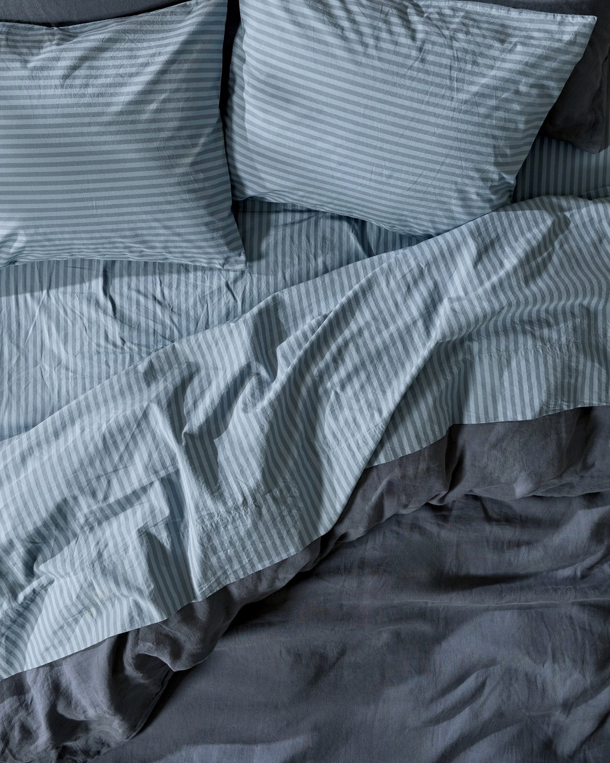 Percale Sheet Set - Dusk Stripe TW/XL
