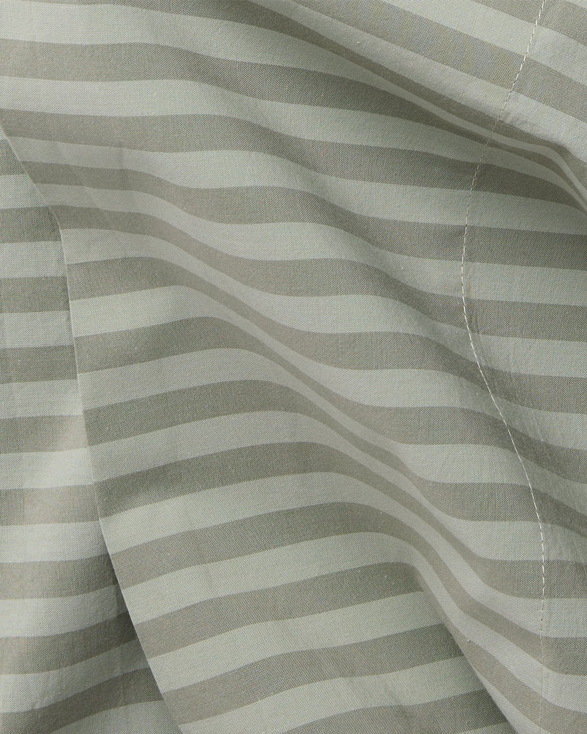 Percale Sheet Set - Moss Stripe K/CK