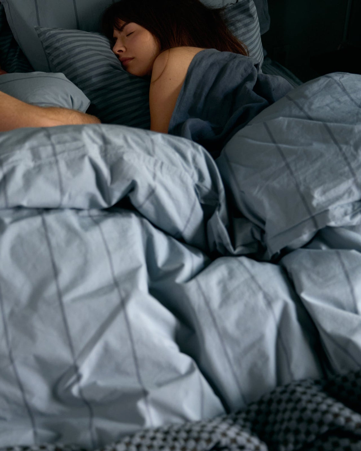 Percale Venice Set - Dusk Stripe TW/XL