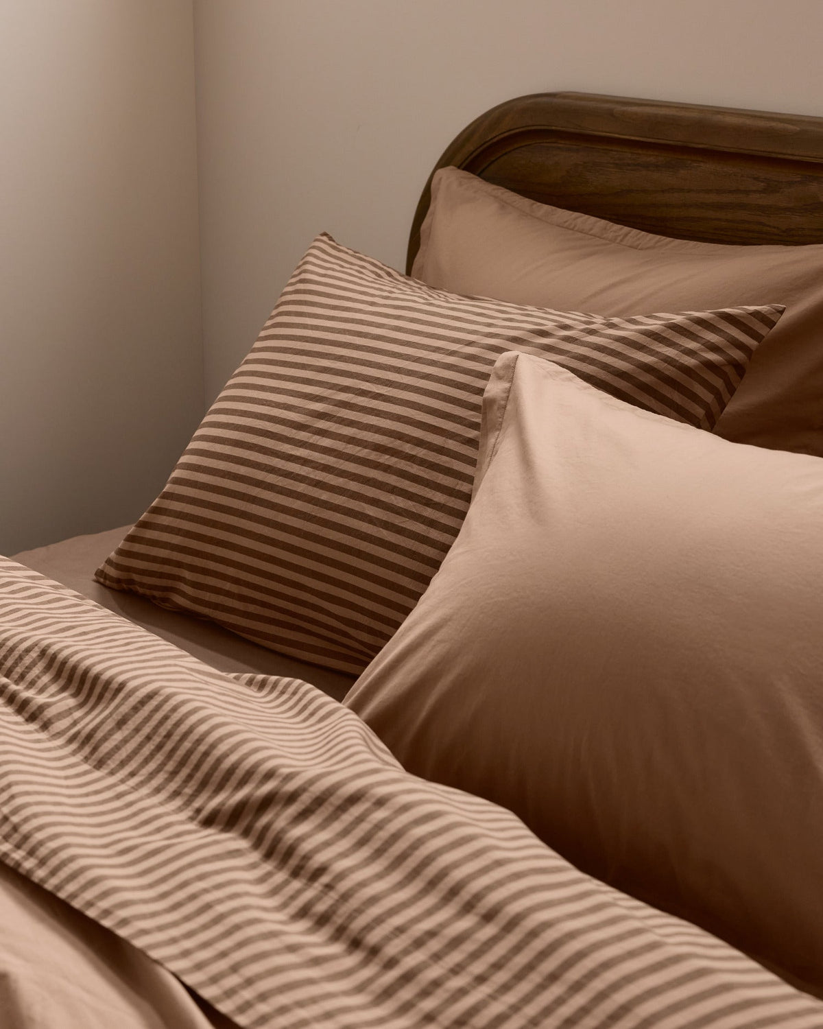 Percale Sheet Set - Adobe Stripe TW/XL