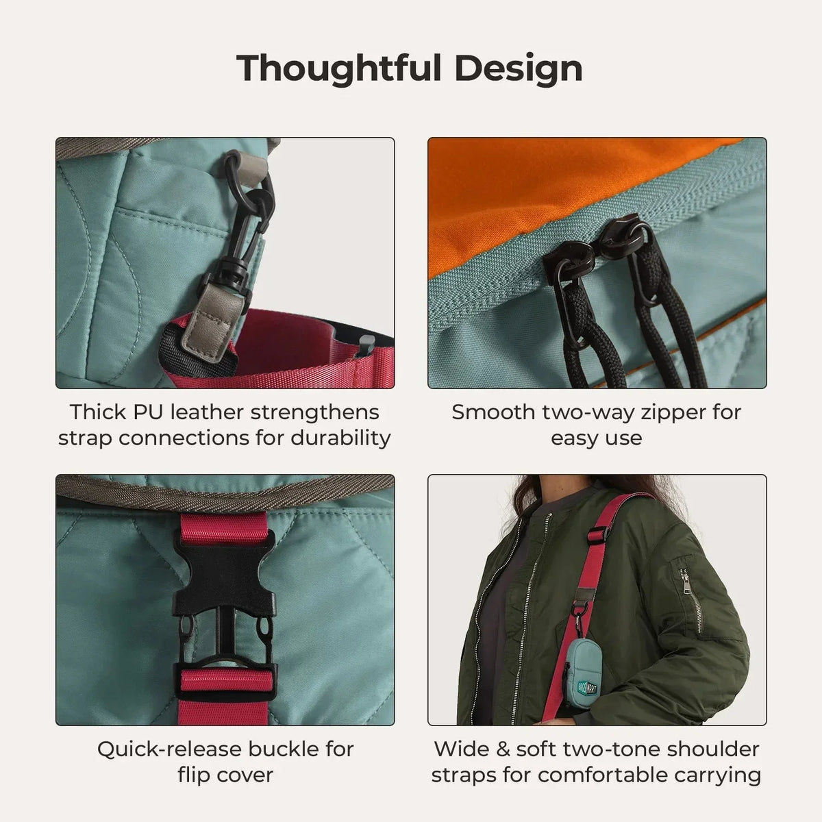 (FREE GIFT) Paz 4L Camera Sling
