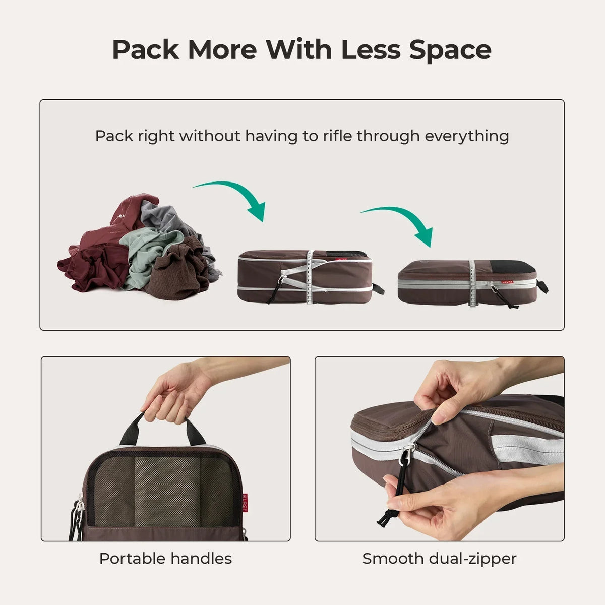 Blast Packing Cubes
