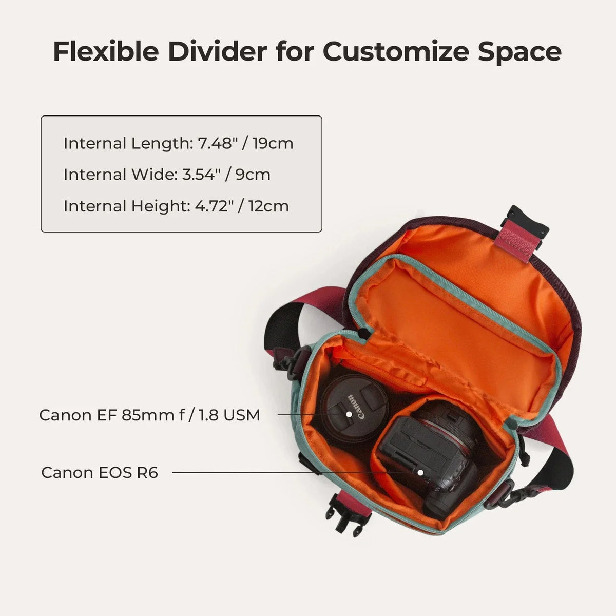 (FREE GIFT) Paz 4L Camera Sling