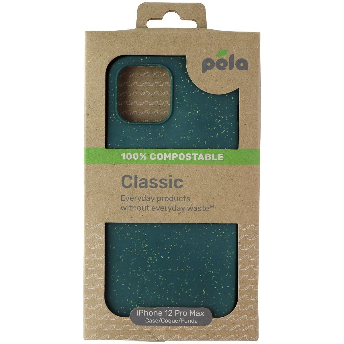 Pela Classic Series Flexible Case for Apple iPhone 12 Pro Max - Green - New