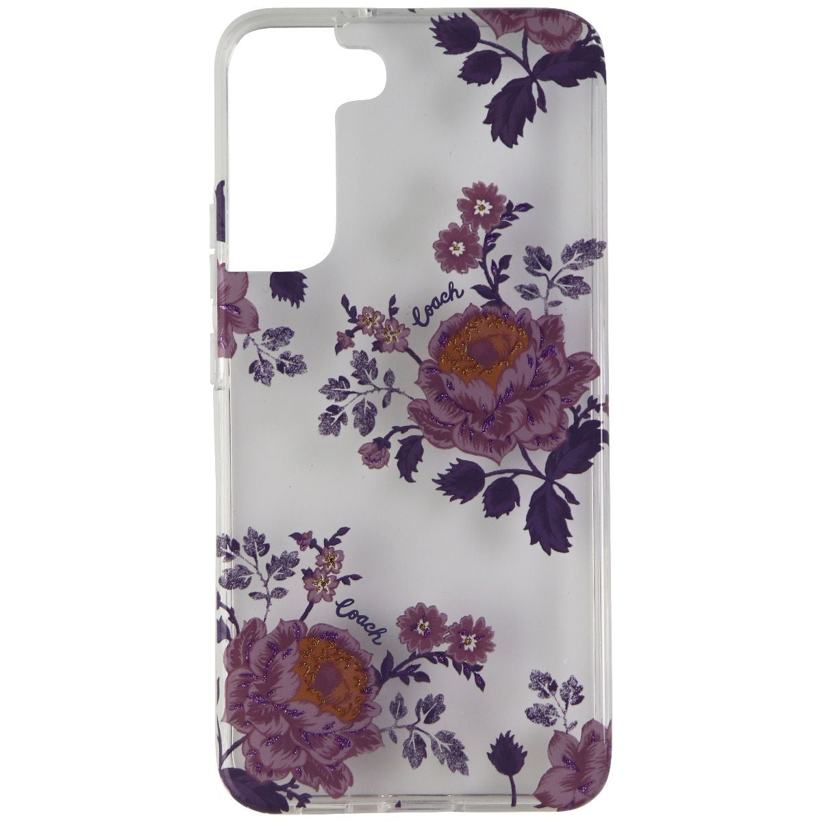 Coach Protective Hardshell Case for Samsung Galaxy (S22+) - Moody Floral - New