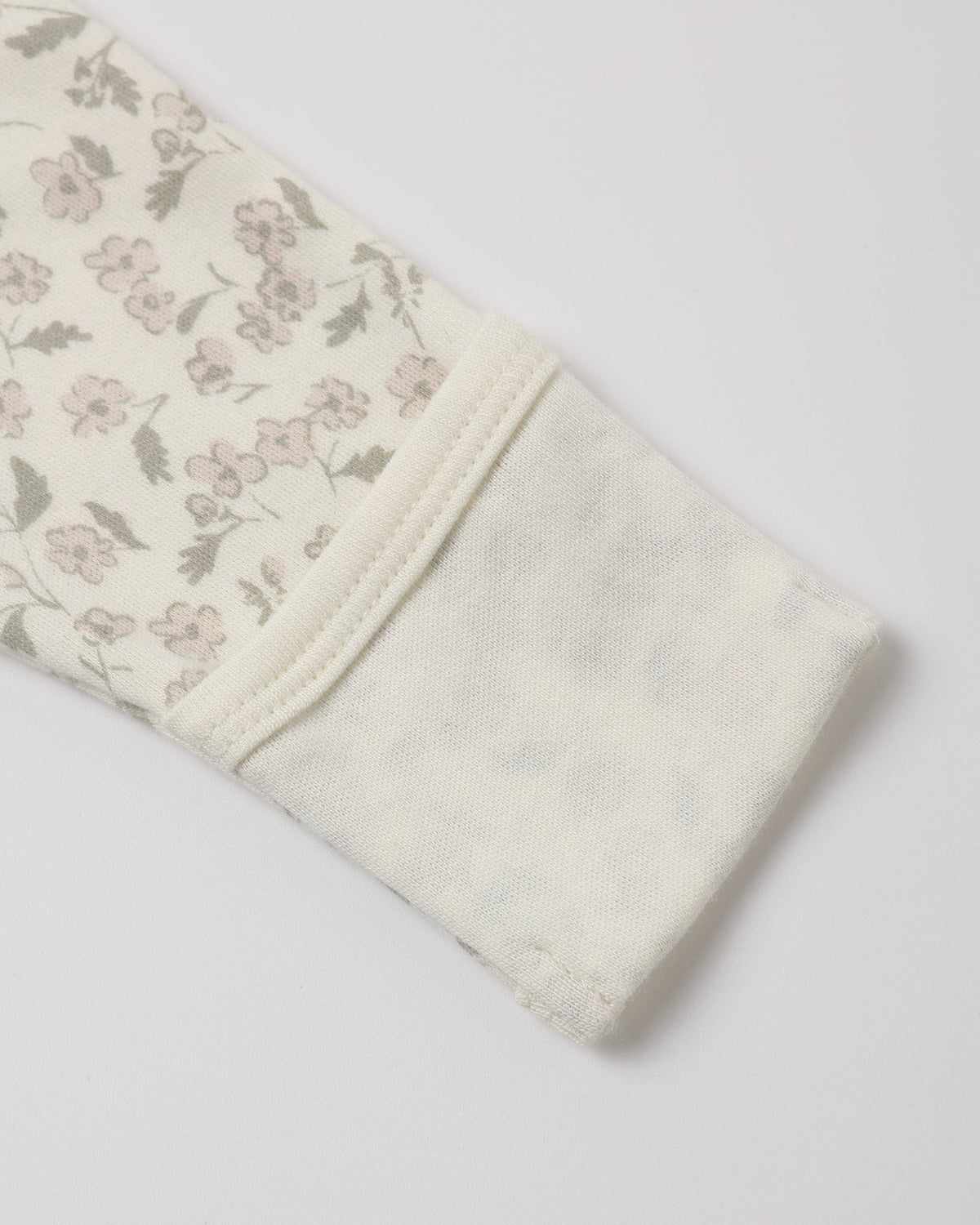 Quincy Mae Side Snap Bodysuit + Pant Set - Floret, NB