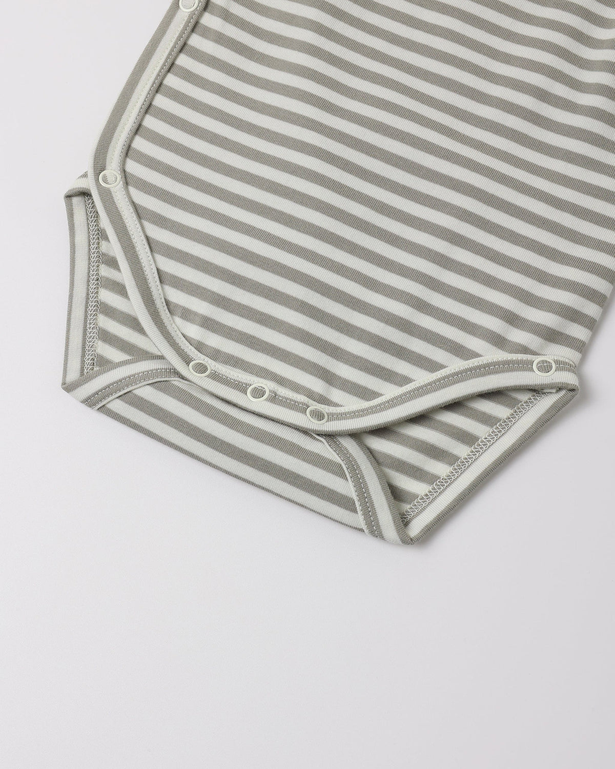 Quincy Mae Side Snap Bodysuit + Pant Set - Laurel Stripe, NB
