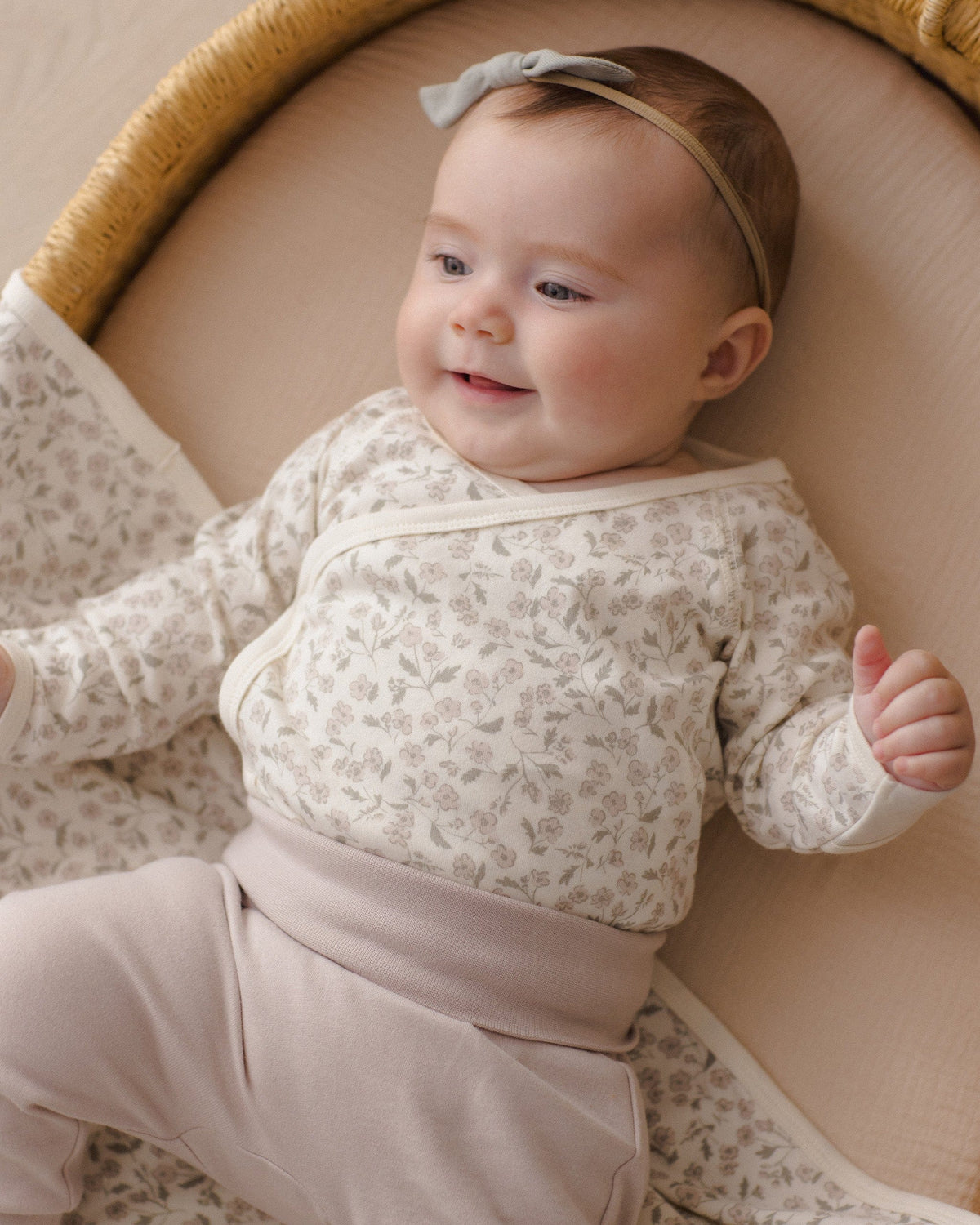 Quincy Mae Swaddle - Floret, OS
