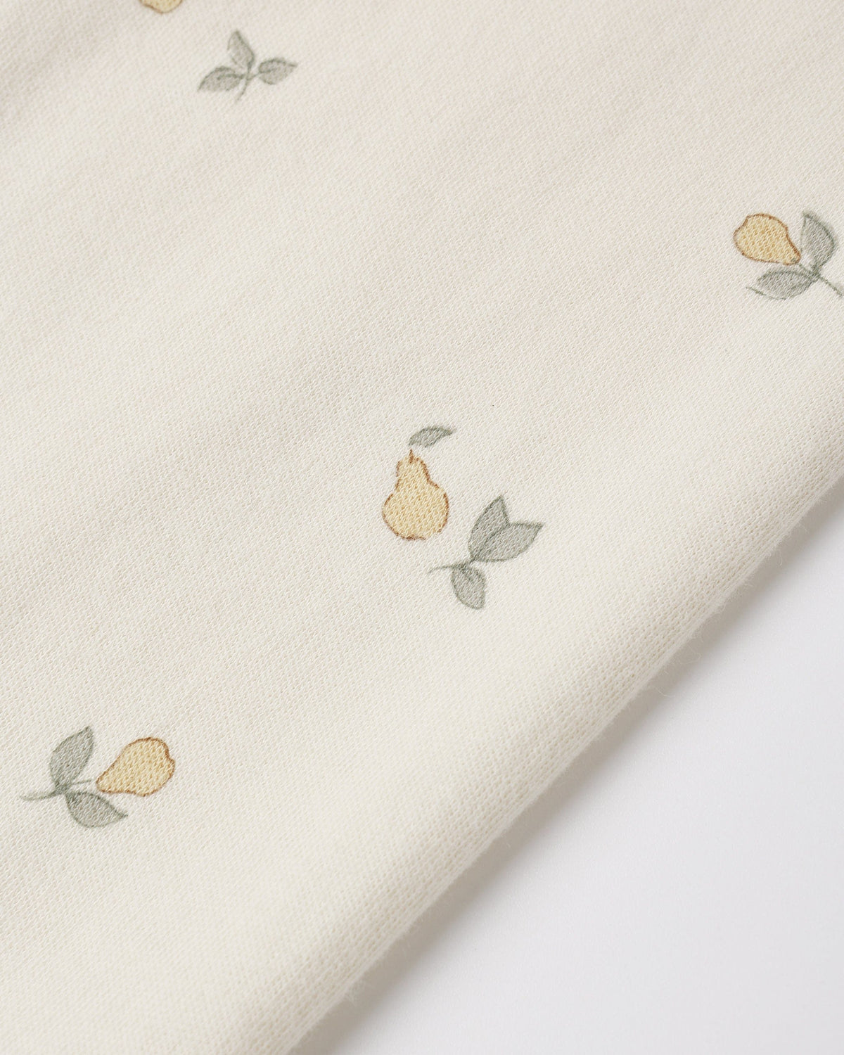 Quincy Mae Zip Long Sleeve Sleeper Footie - Pears, 0-3M
