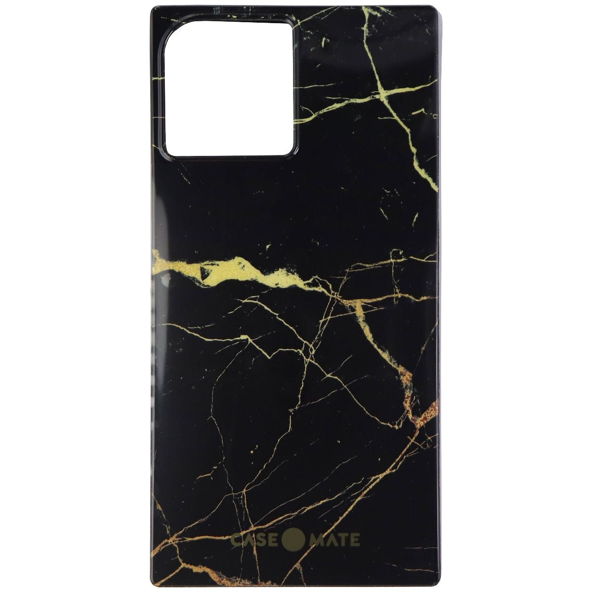 Case-Mate BLOX Rectangular Case for iPhone 12/iPhone 12 Pro - Black Gold Marble - New