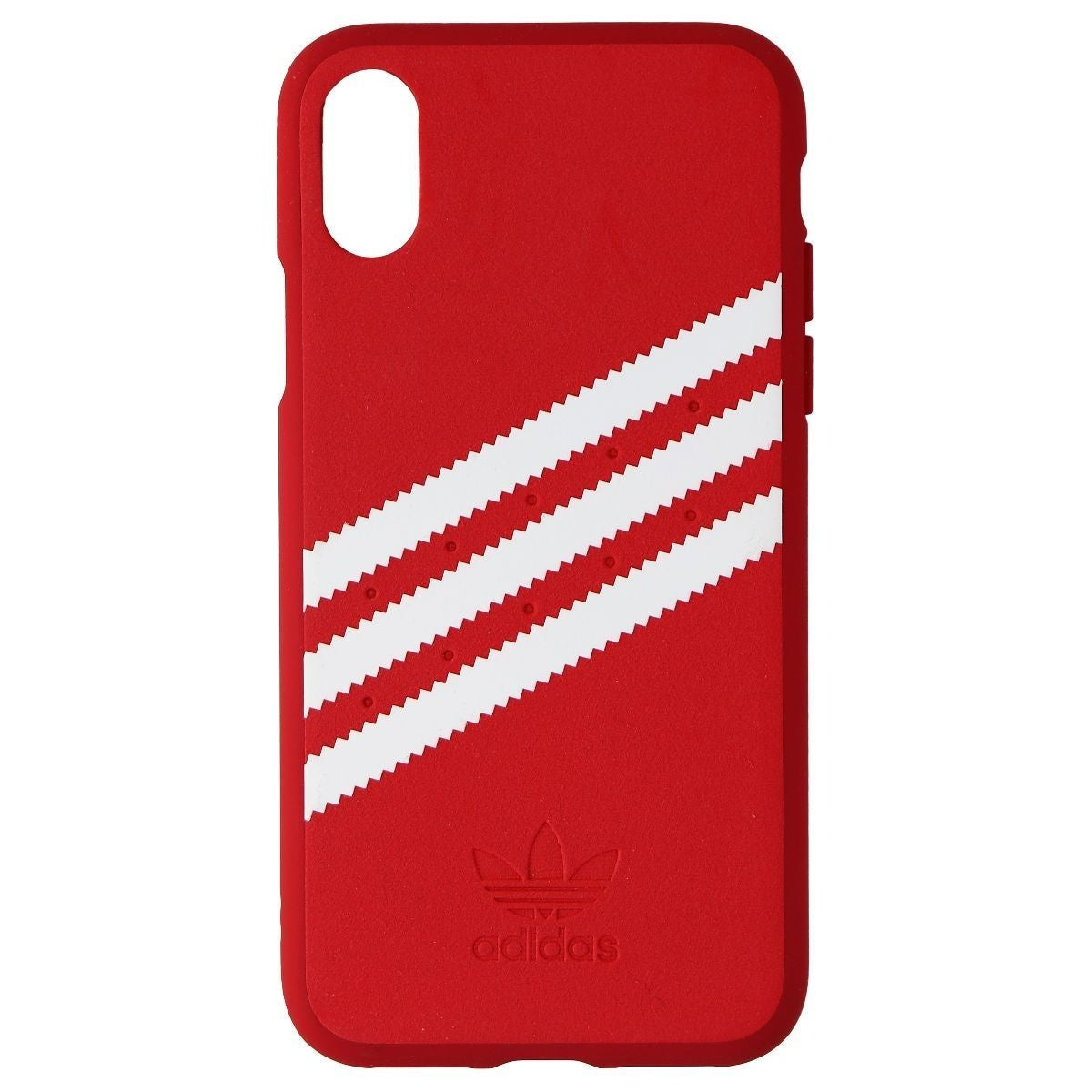 Adidas 3-Stripes Snap Case for Apple iPhone Xs/X - Red - New