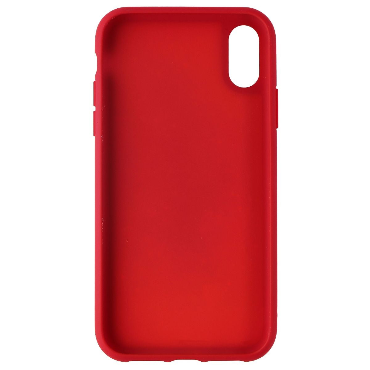 Adidas 3-Strips Snap Case for Apple iPhone XR Smartphones - Red/White Stripe - New