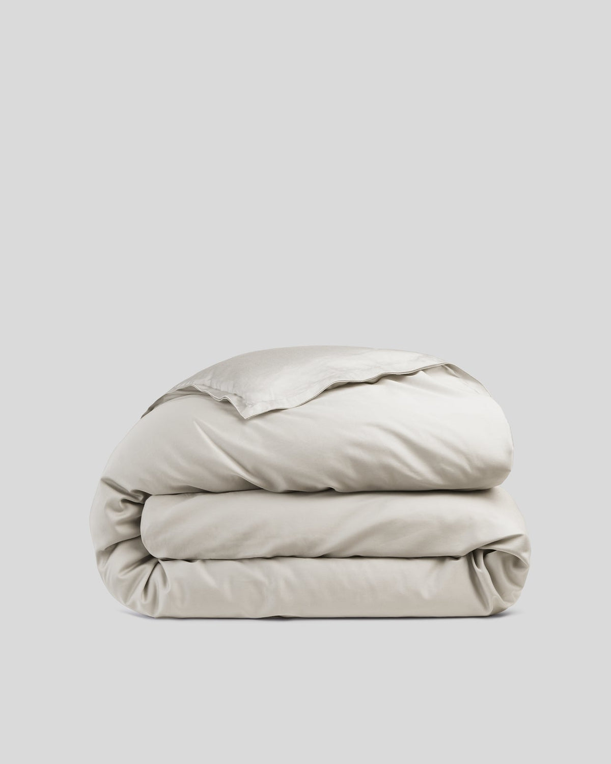 Sateen Duvet Cover (Bone)