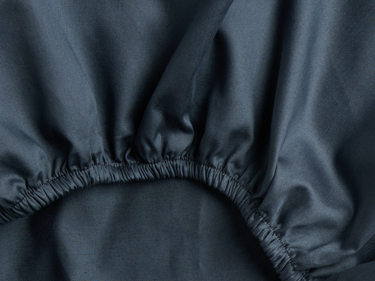 Sateen Fitted Sheet (Dusk)