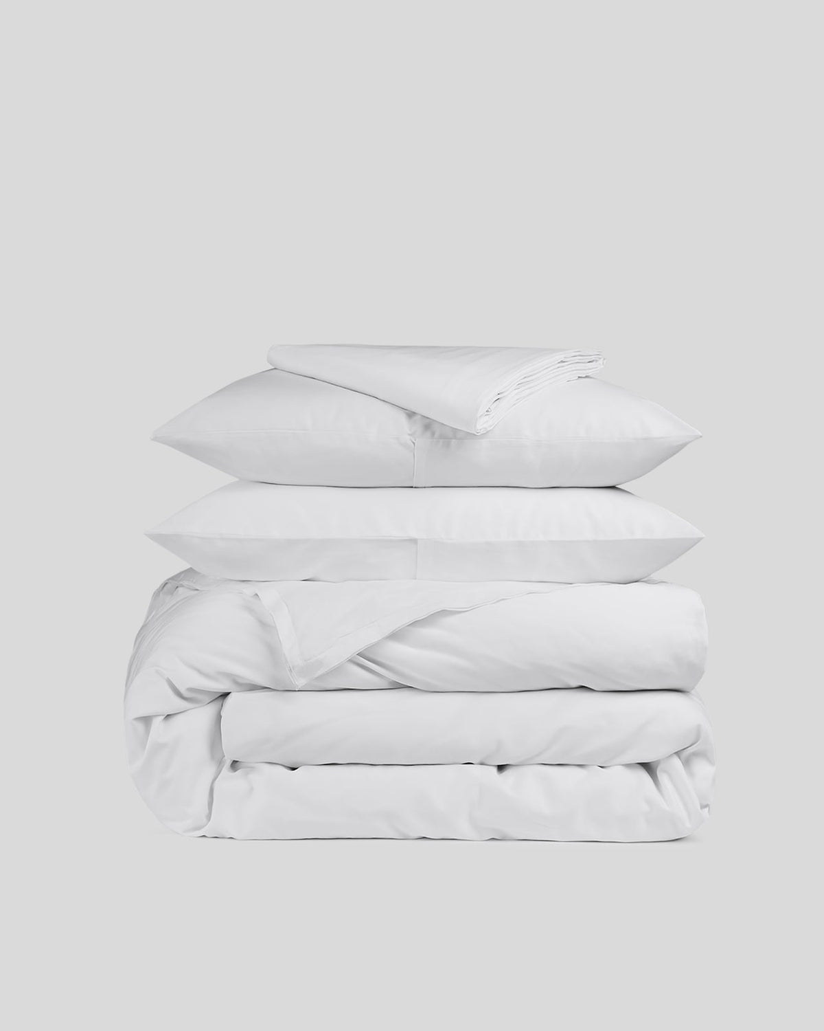 Sateen Venice Set - White K/CK