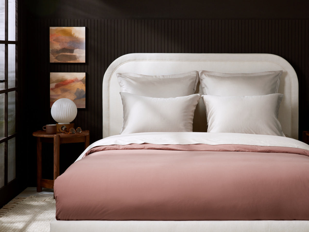 Sateen Sheet Set - Bone K/CK