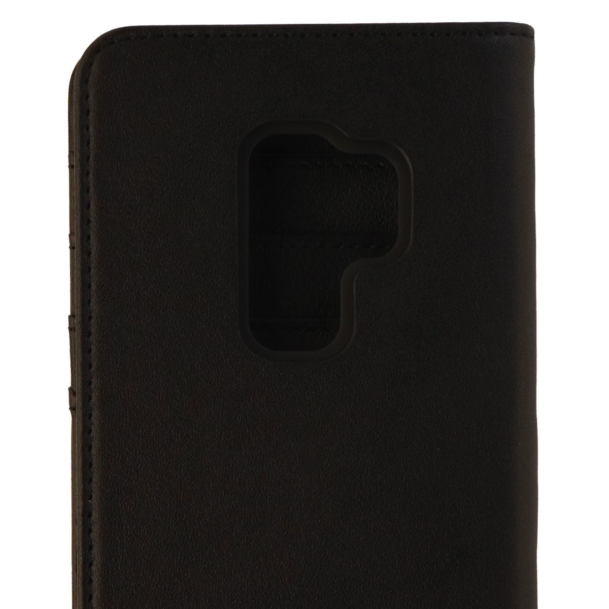 Case-Mate Wallet Folio Series Case for Samsung Galaxy S9+ (Plus) - Black Leather - New