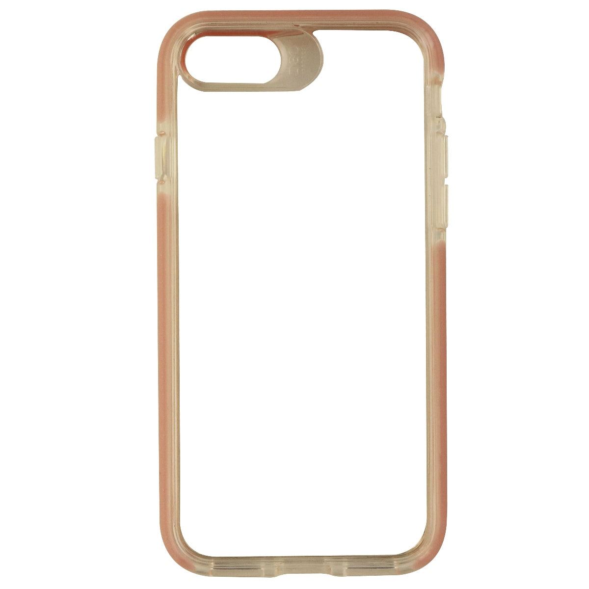 ZAGG D30 Piccadilly Hybrid Hard Case for iPhone 8 / 7 - Clear/Pink Rose Gold - New
