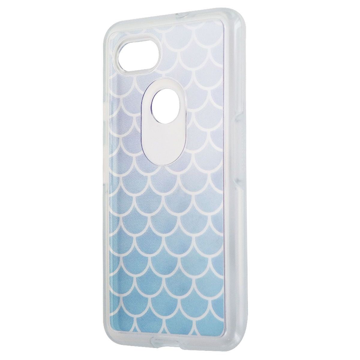 OtterBox Symmetry Series Hybrid Case for Google Pixel 2 XL - Clear / Blue Scales - New
