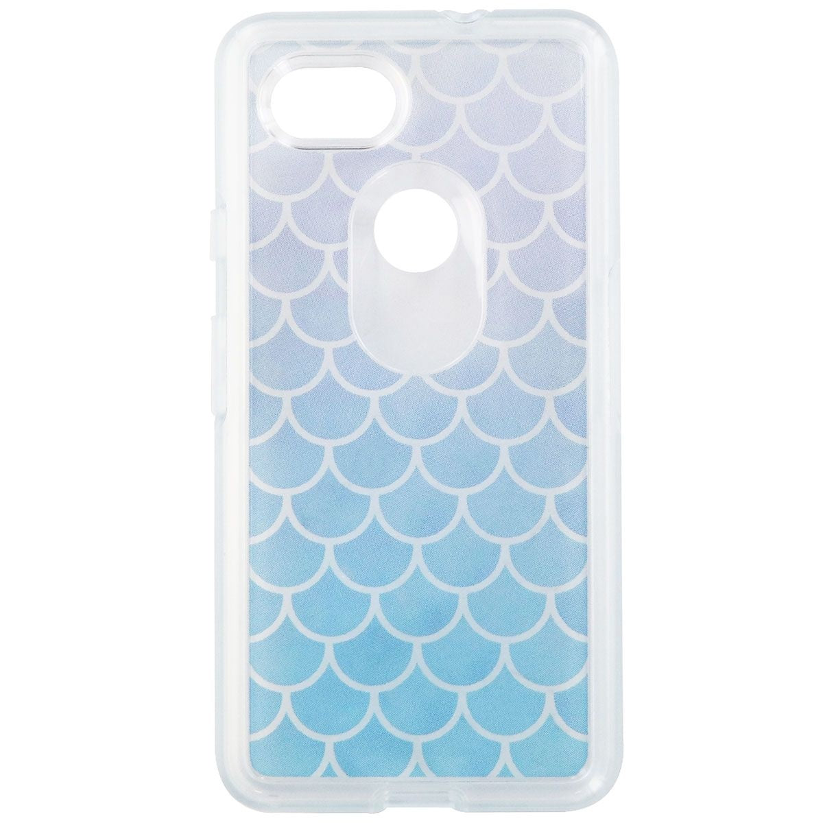OtterBox Symmetry Series Hybrid Case for Google Pixel 2 XL - Clear / Blue Scales - New