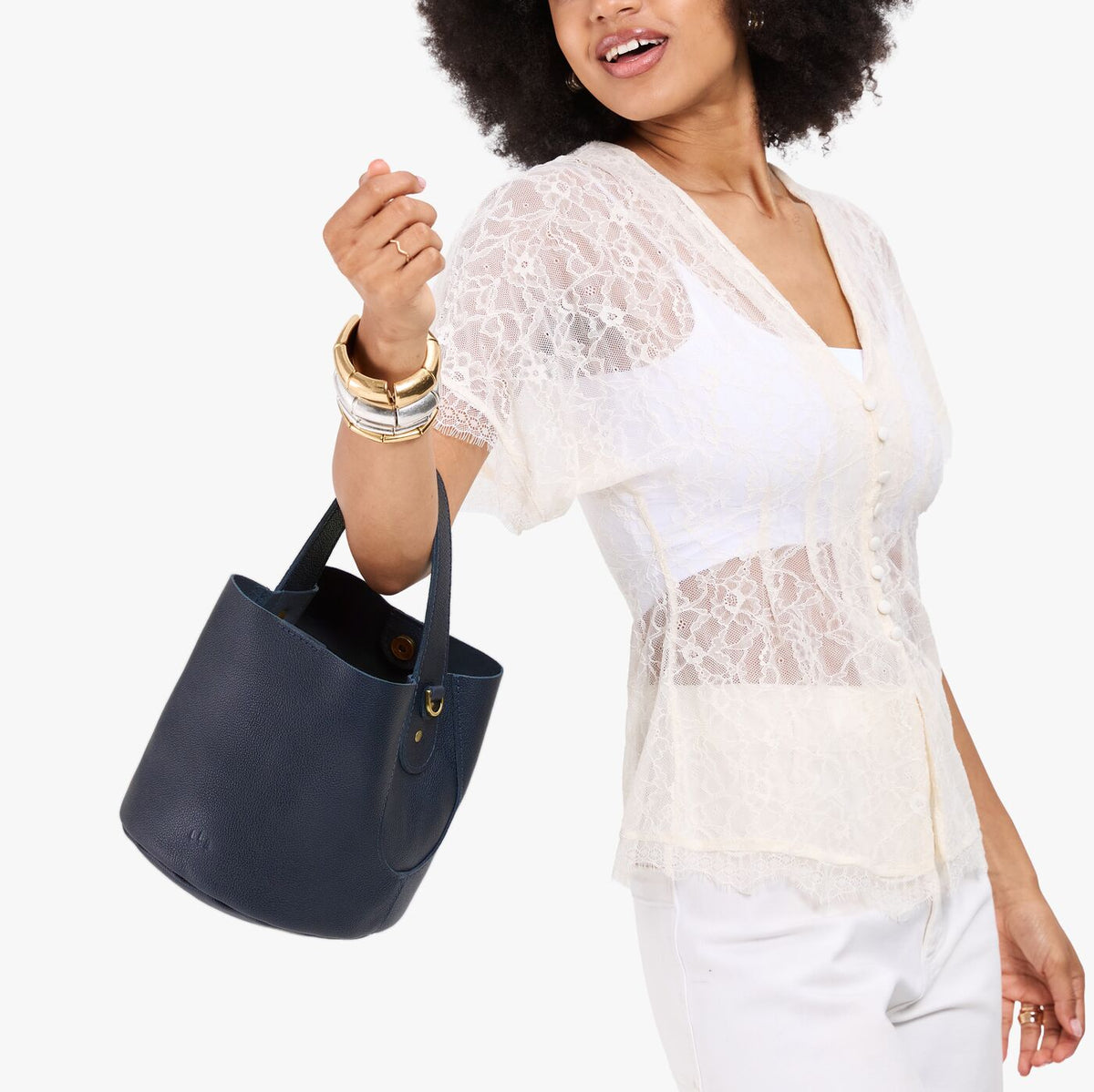 'Almost Perfect' Belle Bucket Bag