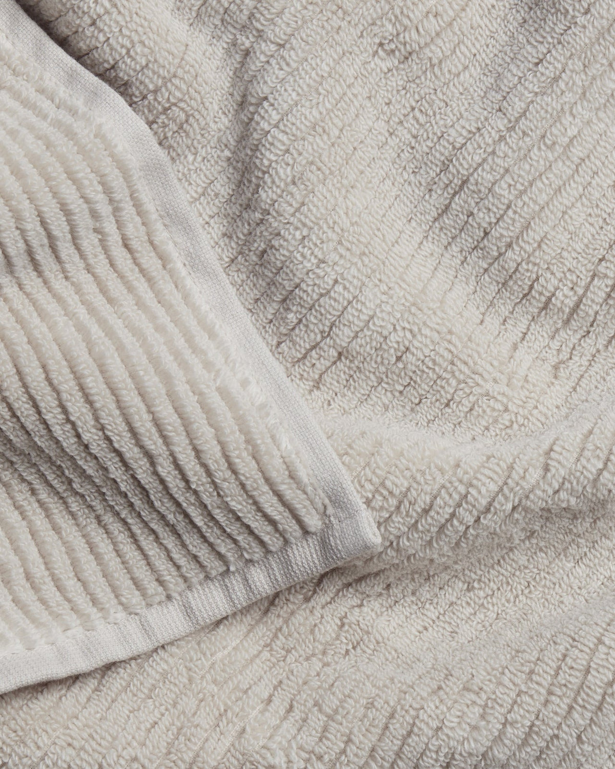Soft Rib Towels (Bone)